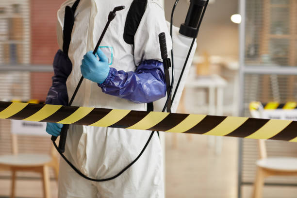 Professional Trauma Scene Cleanup technician working in Council Bluffs, IA